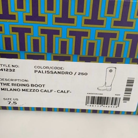 New in box and dustbag Tory Burch The Riding Boots - Picture 7 of 7